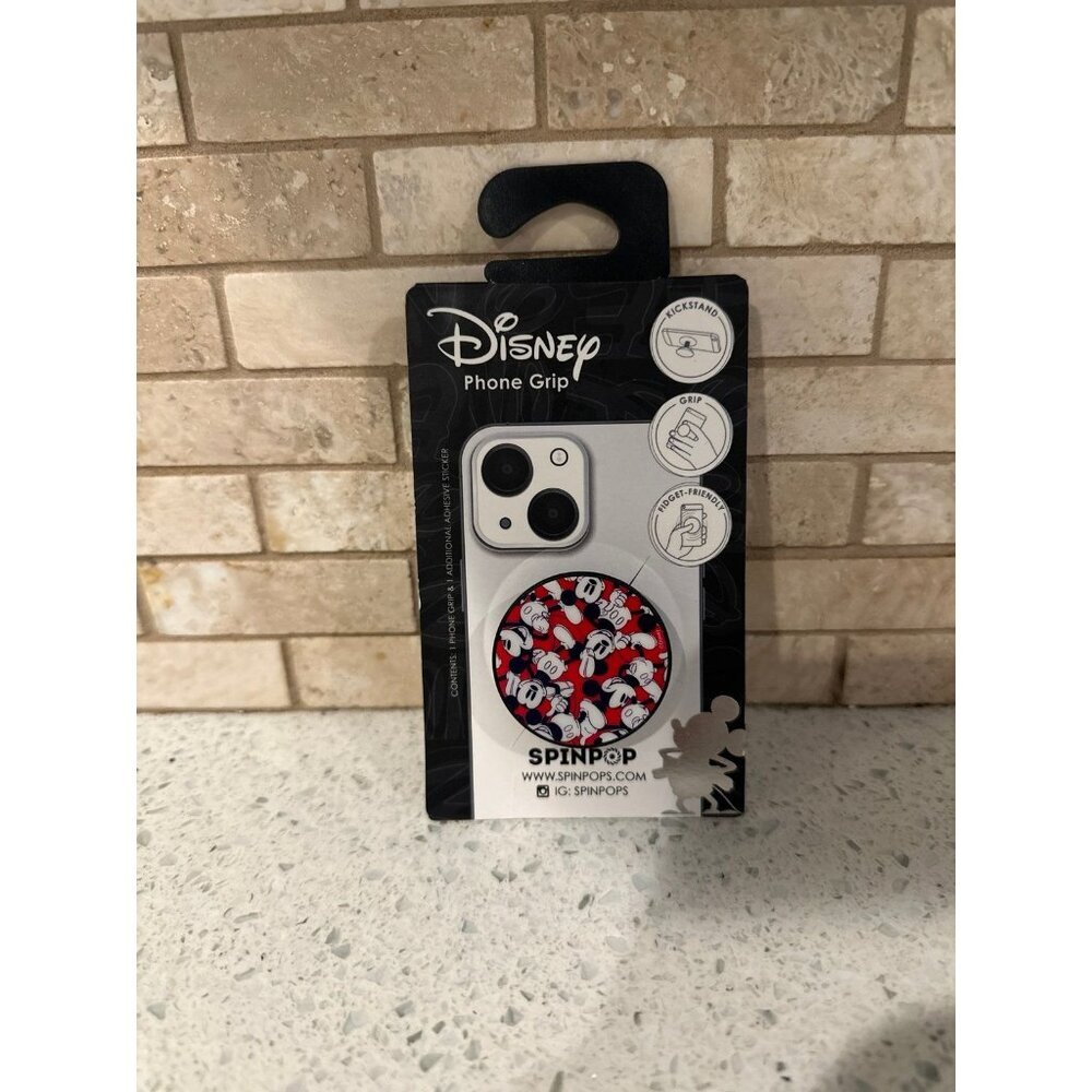 Disney 100 Stitch Lilo & Stitch Glitz Phone Grip & Kickstand Spinpop‎